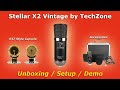 TechZone STELLAR X2 VINTAGE Microphone | Unboxing / Setup / Demo