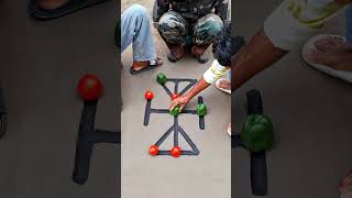 Very beautiful HILLS Tomato between market Green capsicum very nice game || funygame || viralpost