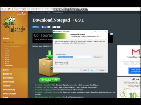 How to install Notepad++ | Windows Vista/7/8/8.1/10