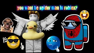 HOW TO BE SPIDER MAN IN ROBLOX !! #exploit #roblox #spiderman #delta 