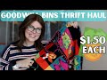 Goodwill Bins Thrift Outlet Haul! What I thrifted this week to Resell Online for PROFIT! (PART 1)