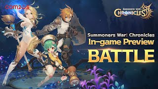 [Summoners War: Chronicles] In-game Preview: Battle screenshot 4