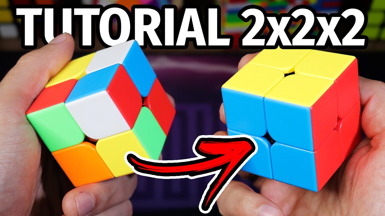 Como montar o cubo mágico 2x2x2 