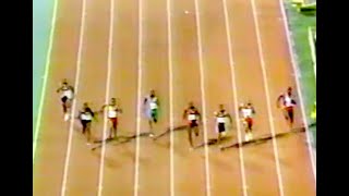 Men's 100m Final - 1997 IAAF World Championships
