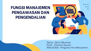 Fungsi Manajemen Pengawasan dan Pengendalian Fungsi Manajemen Pengawasan dan Pengendalian
