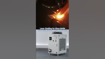 TEYU Water Chiller Provides Stable Cooling for Glass Molds Laser Cladding