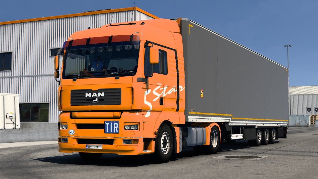 [ ETS2 1.46 ] MAN TGA By MADster | Hanover-Kassel | ETS2 Mods