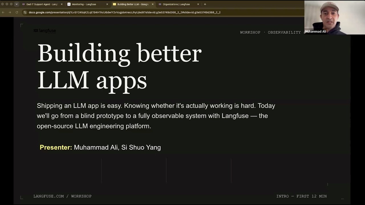Build Better LLM Apps with Langfuse