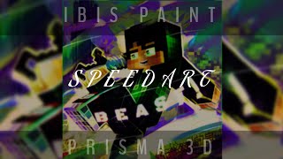 speedart gfx minecraft render | Prisma 3d | Ibis Paint