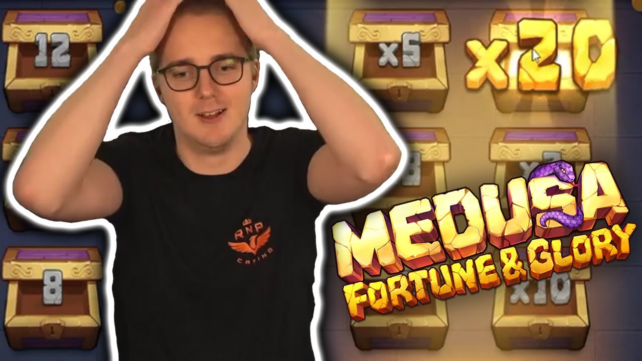 BIG WIN on MEDUSA FORTUNE AND GLORY - Yggdrasil Slots Big Wins