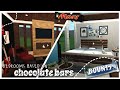 Bedrooms based on chocolate bars  bloxburg