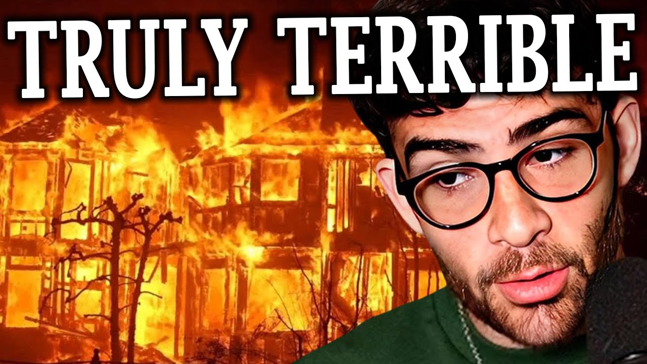 Wildfires Show No Signs Of Containment | HasanAbi Reacts