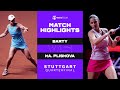 Ash Barty vs. Karolina Pliskova | 2021 Stuttgart Quarterfinal | WTA Match Highlights