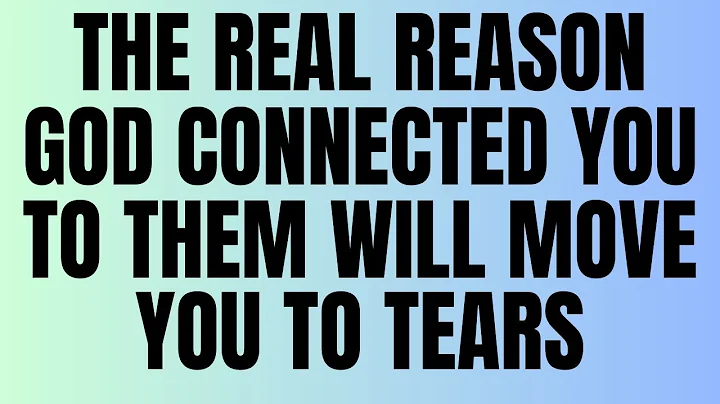 Angels Say: The Real Reason God Connected You to Them Will Move You to Tears 💍✨