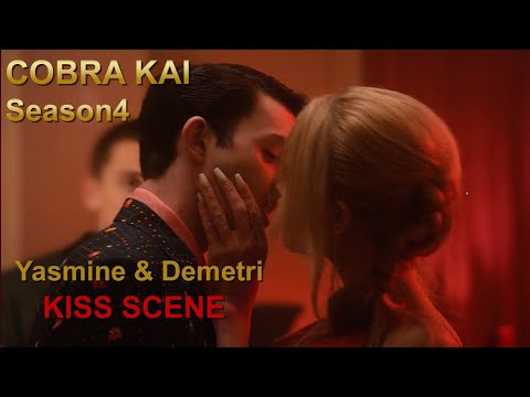 Cobra Kai S04 Yasmine kiss Demetri | Kiss Scene 💋