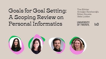 Goals for Goal Setting: A Scoping Review on Personal Informatics