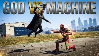 ⚡ THOR vs IRON MAN in GTA 5 | Epic 4k Cinematic Battle 🔥#gta5 #gta #marvel #thor #trending #gaming screenshot 3