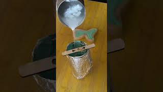How to make a mermaid candle ! #mermaid #candles #candlemaking #صناعة_الشموع #شموع_معطرة
