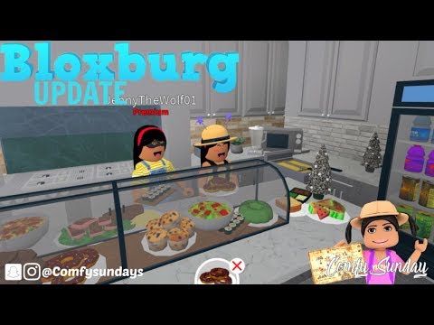 New Bloxburg Food Update Cooking Eveything Sushi Lobster -