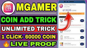 Mgamer app task bypass script | MGamer Unlimited Coins | mgamer app hack trick | mgamer New trick