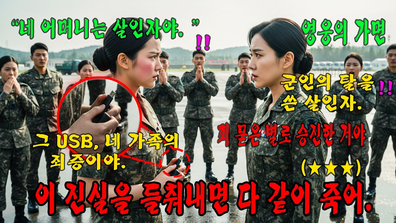707특임대 참모총장 딸이 USB 열자 드러난 15년 전 ‘1203 작전’의 진실… 영웅의 가면이 찢어지는 순간