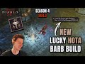 Back to the roots  just smashing the new lucky hota barb for season 4 diablo 4