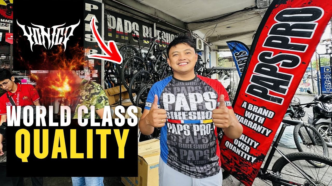 GRABE ANG BIKESHOP NA ‘TO LOCAL BRAND PERO PANG WORLD CLASS QUALITY PARTS MAY WARRANTY PA vol.497
