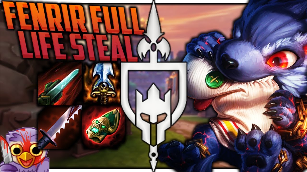 UNKILLABLE FULL LIFESTEAL FENRIR! | Incon | Smite