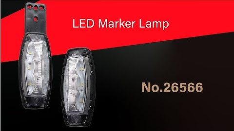 Lucidity End Outline Marker Lamp 26566