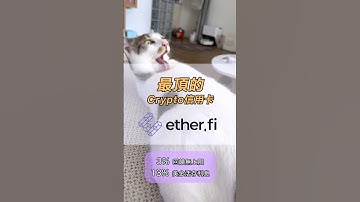 🐱最頂的 Crypto 信用卡 — @EtherFi Cash 沒有之一🐱