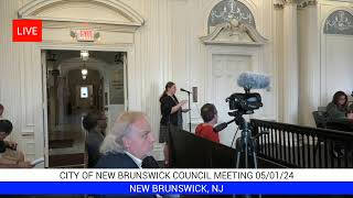 CITY OF NEW BRUNSWICK COUNCIL MEETING