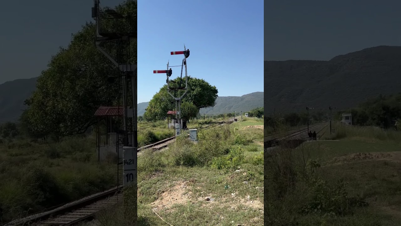 Turkey more Train track Sohawa Pakistan 