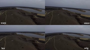 Stabilization comparison. Gopro hero 5 session. Reel steady go VS Adobe premiere warp.