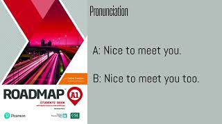Famous Roadmap A1 Pronunciation 1 Profile