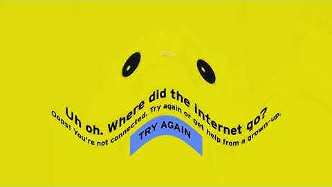 YouTube Kids No Internet Connection Effects (Fumakilla Csupo Effects)