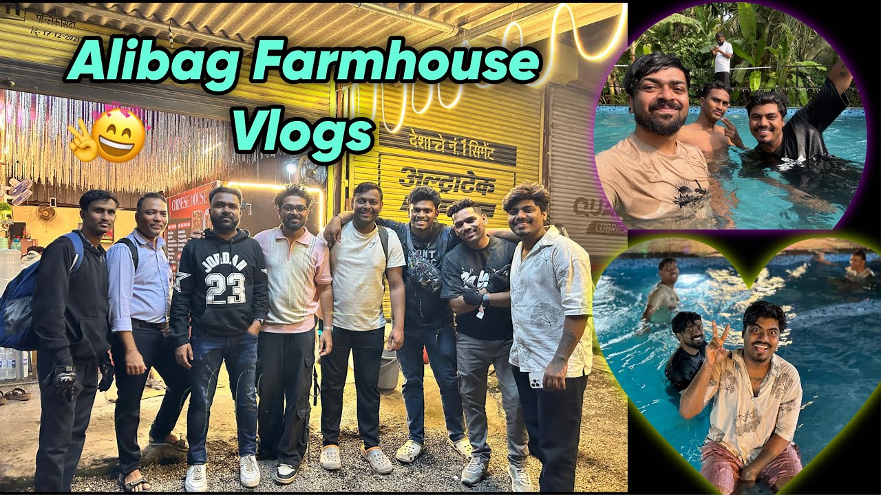 Vlogs 68 | Alibaug ka Sukoon 🥰: Beach ki masti 😎aur farmhouse ka aaram.