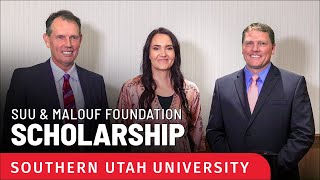 SUU & Malouf Foundation: Juniper Scholarship
