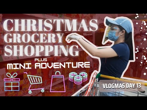 CHRISTMAS GROCERY SHOPPING l Philippines