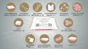 Deluxe Brows® Sterile Pack for Microblading and Permanent Makeup Treatment