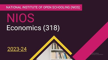 NIOS Economics (318) Solved Assignments [TMA] English Medium 2023-24 for Class 12