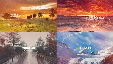 Parallax Media Opener - After Effects Template - Videohive