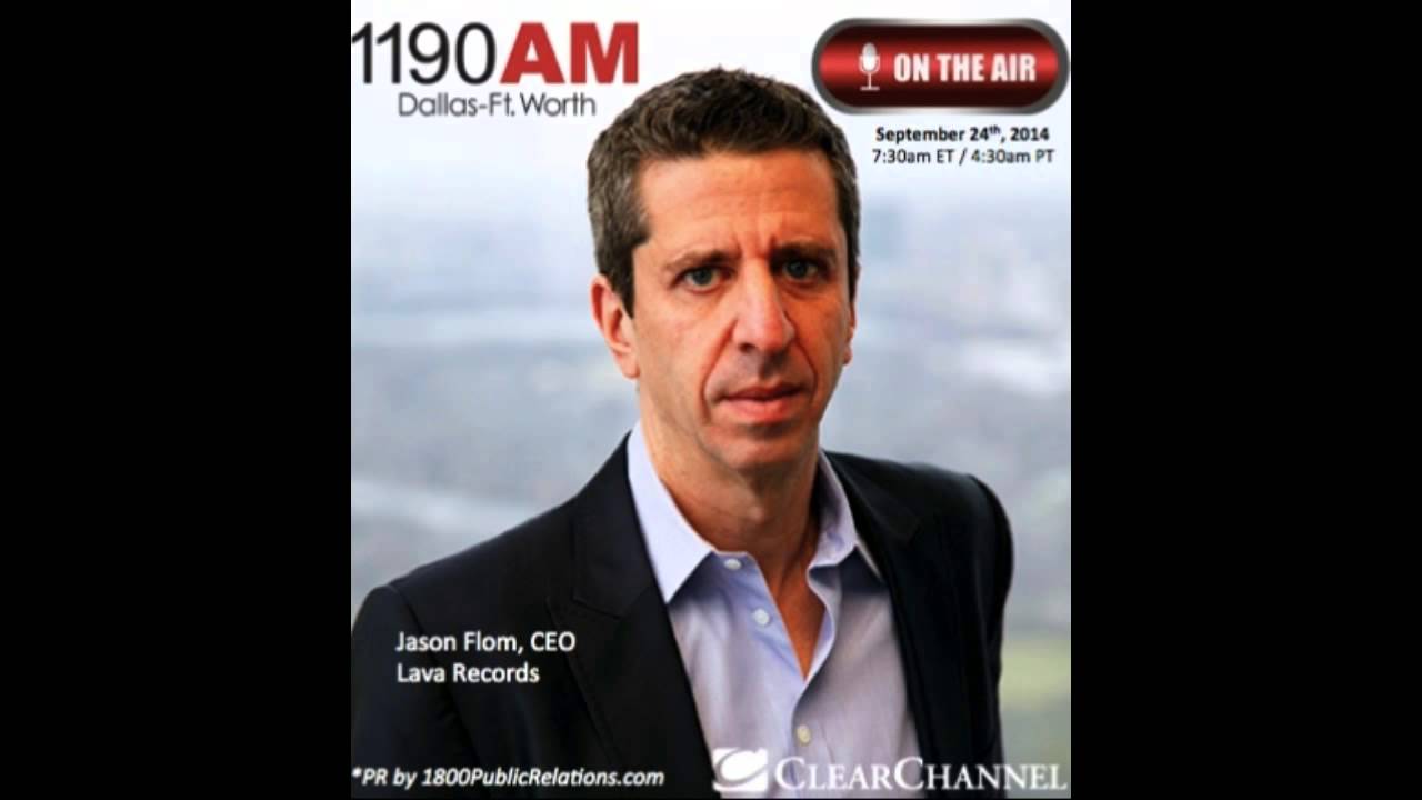 Jason Flom CEO of Lava Records Interviewed Live on Clear ...