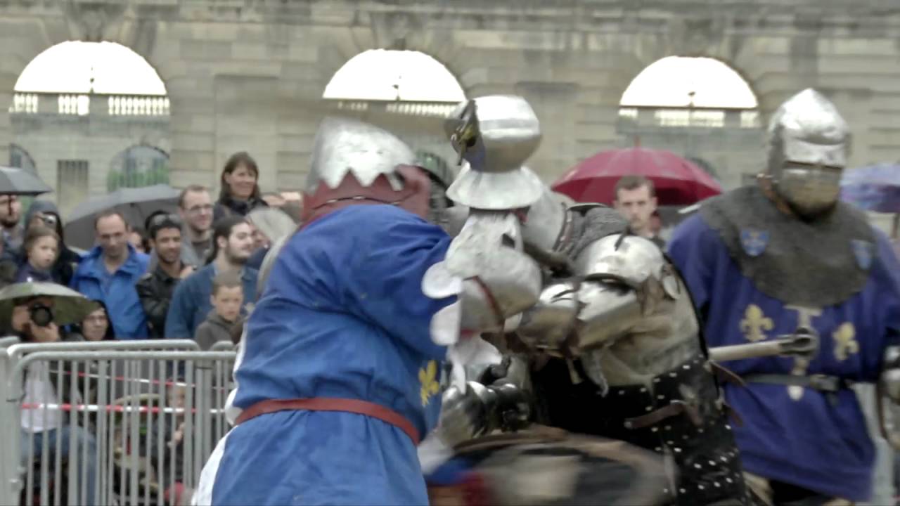Les Chevaliers De Shanghai Les tournois de chevaliers revisités en sport de combat en armure - YouTube