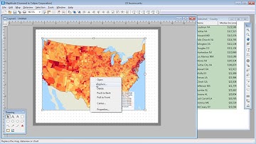 Maptitude 2019 layout map reports & large scale map printing
