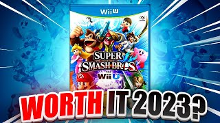 I played super smash bros Wii u in 2023