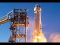 Jeff Bezos Blue Origin historic Space Flight Highlights