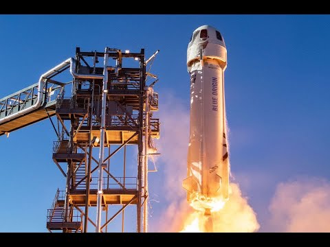 Jeff Bezos Blue Origin historic Space Flight Highlights
