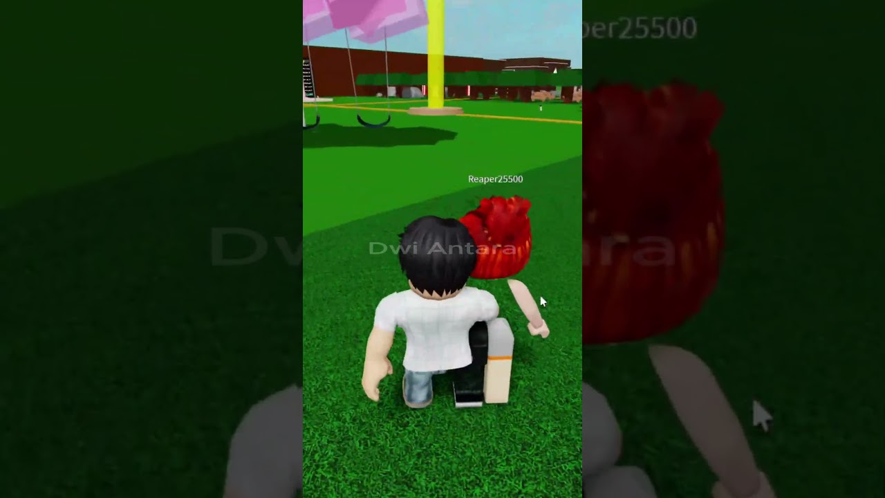 rumi pakai kakinya jinu di toilet #shorts #roblox #dwiantara