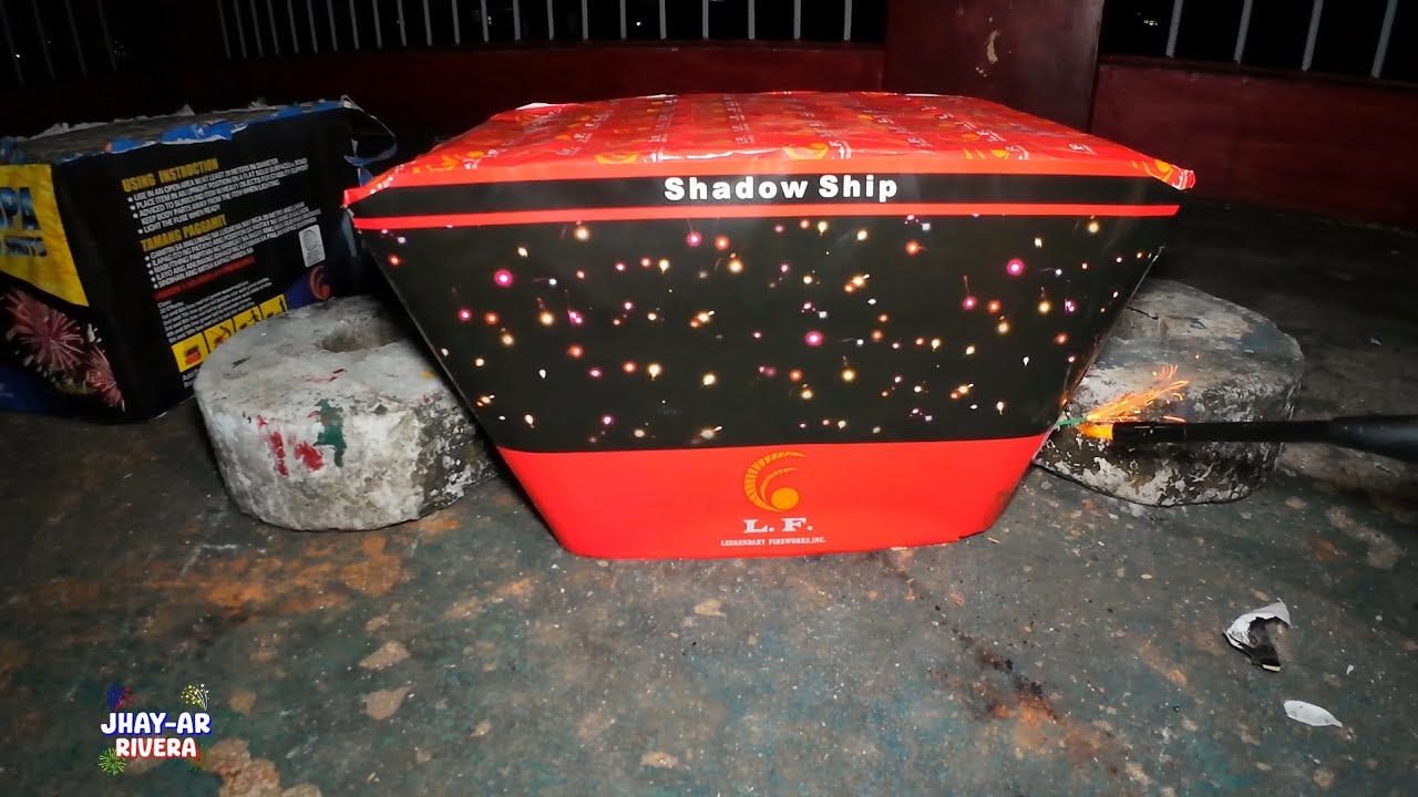 Shadow Ridge Fireworks Shadow Ship 49 Shots by LF Fireworks - Happy Fiesta San Roque 🎉 - YouTube