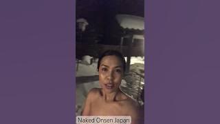 NAKED in the Snow! NUDE Japanese Onsen Adventure!